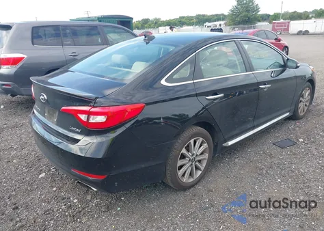 2017 Hyundai Sonata Limited из США, поврежденный, VIN 5NPE34AF4HH474149